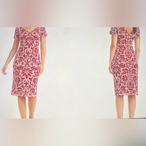 Brand new with tags Js collection Nadia short sleeve embroidered dress